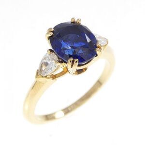 Boucheron Au750 Sapphire Diamond Ring